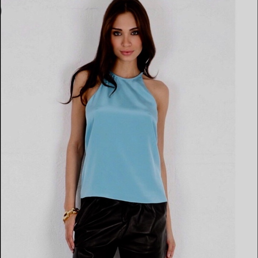 Tibi Silk Top